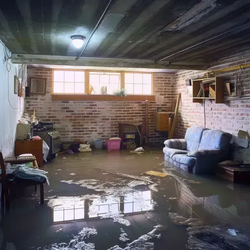 Flooded Basement Cleanup in Williamsport, IN